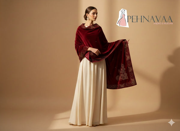 ✨ FANCY VELVET SHAWL COLLECTION – PREMIUM WINTER LUXURY ✨