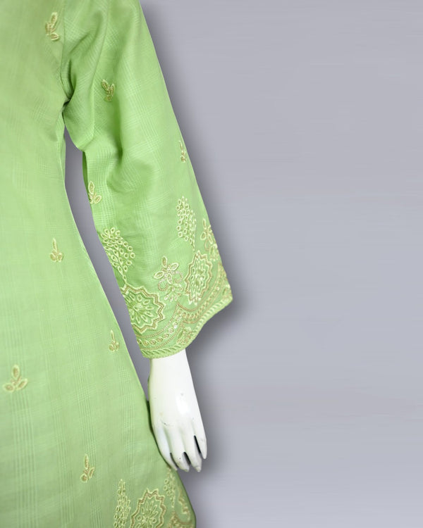 2 PC SITARI EMBROIDED WORK and FRONT DESIGN