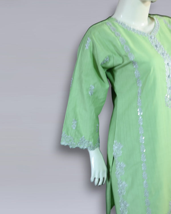 2 PC SILVER TILLA WORK FRONT PLUS TROUSER