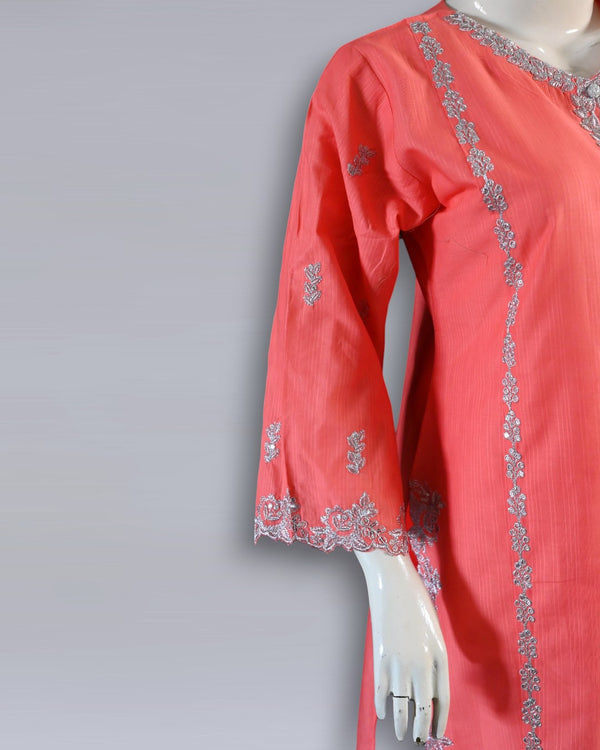 2 PC SILVER TILLA WORK FRONT PLUS TROUSER