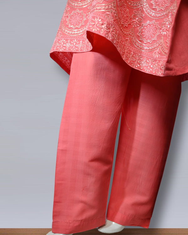 2 PC SITARI EMBROIDED WORK and FRONT DESIGN