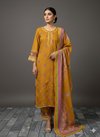 3-PIECE SUNFLOWER EMBROIDERED SUIT – ELEGANT & TIMELESS COLLECTION