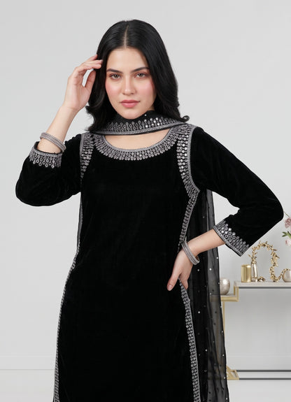 Meher Velvet 3-Piece