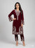 New Stunning Winter Stitched Velvet Embroidered 2-Piece Suits