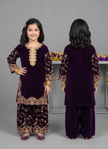 Kids All-Over Velvet 2-pcs