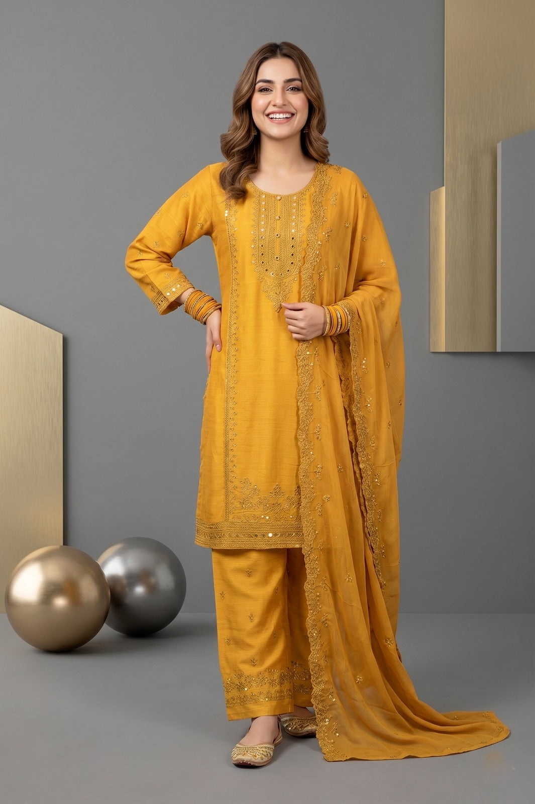 Women’s Ready-to-Wear 3PC Cotton Suit