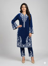 New Stunning Winter Stitched Velvet Embroidered 2-Piece Suits