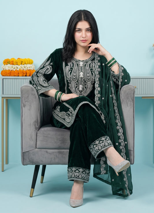 Regal Velvet 3-Piece
