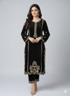 New Luxury Velvet motif Embroidered 2-Piece Suits