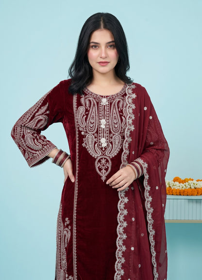 Regal Velvet 3-Piece