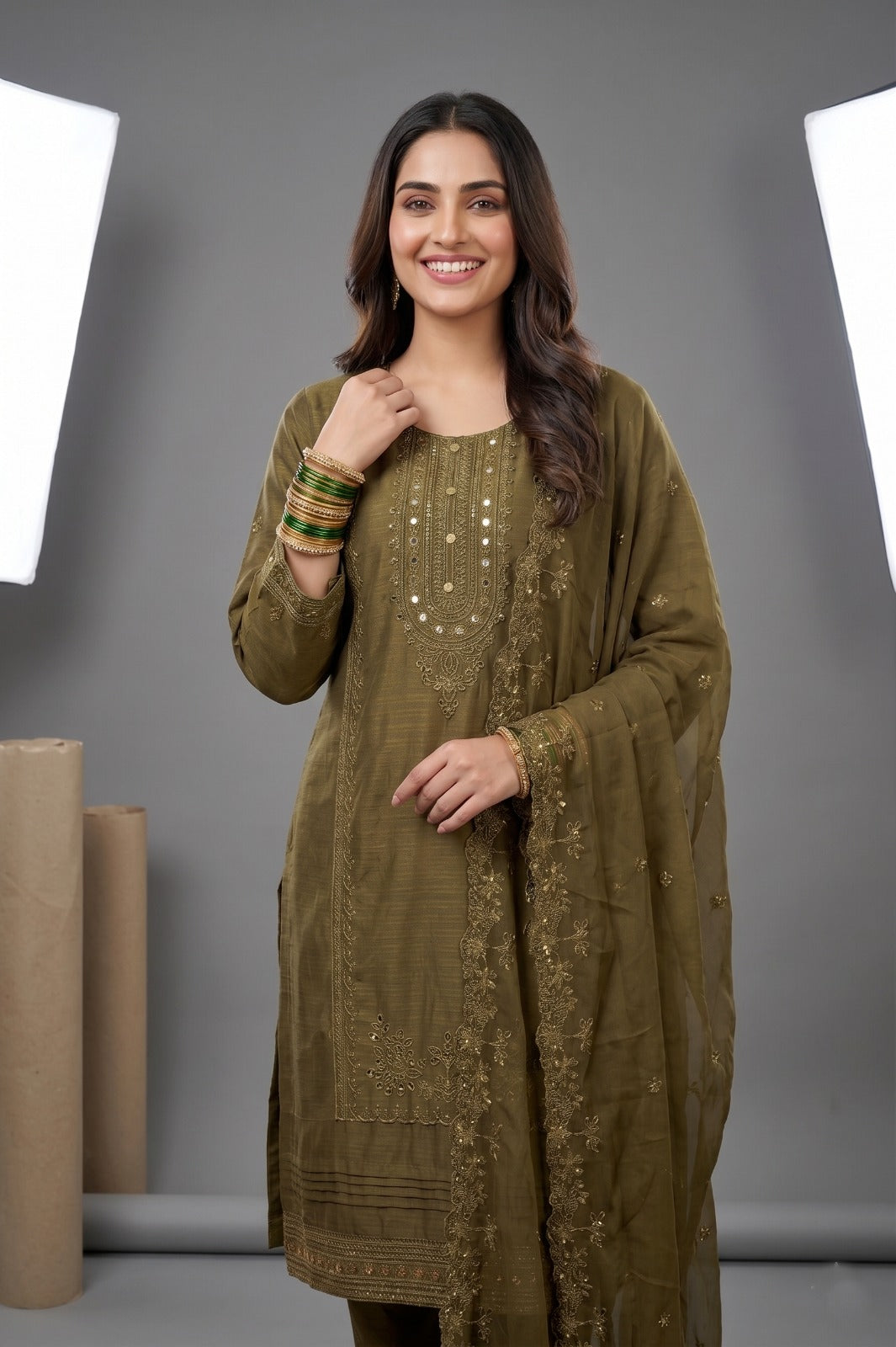 Women’s Ready-to-Wear 3PC Cotton Suit