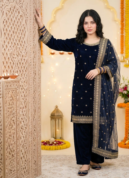 The Regal Velvet Heirloom 3-Pcs