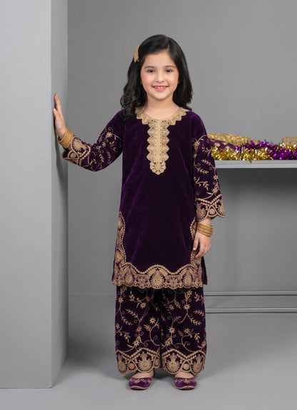 Kids All-Over Velvet 2-pcs