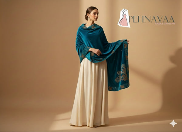 ✨ FANCY VELVET SHAWL COLLECTION – PREMIUM WINTER LUXURY ✨