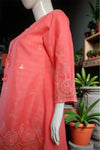 EMBRIODERED-2 PC COTTON SUIT
