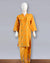 Sunshine Glow – Mustard Cotton Embroidered 2PC Summer Suit