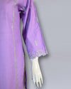 2 PC OUTFIT SILVER TILLA WORK FRONT PLUS TROUSER