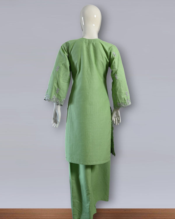 2 PC SILVER TILLA WORK FRONT PLUS TROUSER